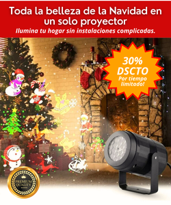 PROYECTOR LED DE LUCES NAVIDEÑAS