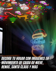 PROYECTOR LED DE LUCES NAVIDEÑAS