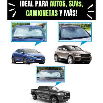 TAPASOL RETRACTIL PARA CARRO 🚗 ¡ENVIO GRATIS!🏍